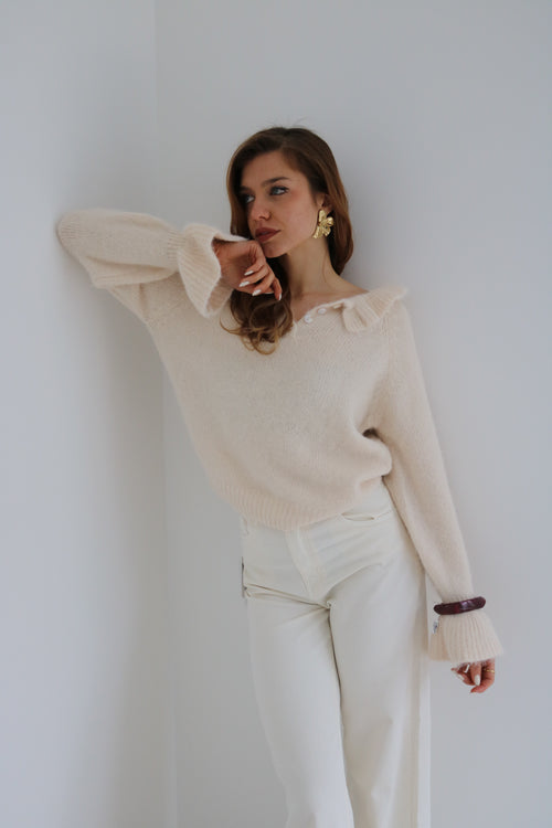 Baby pink cardigan